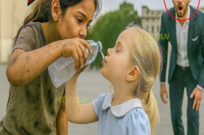 La hija del millonario era muda… hasta que una niña le dio agua y ocurrió lo imposible…