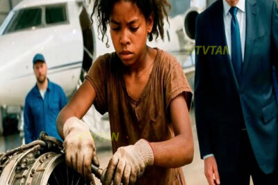 Nadie Pudo Reparar El Motor Del Jet Del Millonario… Hasta Que Lo Hizo Una Chica Negra Sin Hogar…