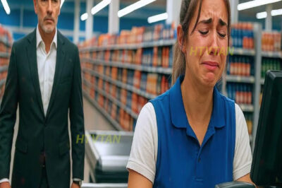 EL CEO ENTRÓ DISFRAZADO A UNA TIENDA — Y SE TOPÓ CON UNA CAJERA LLORANDO…