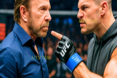 Un arrogante campeón de la UFC le grita a Chuck Norris: “¡Te voy a noquear, abuelo!”