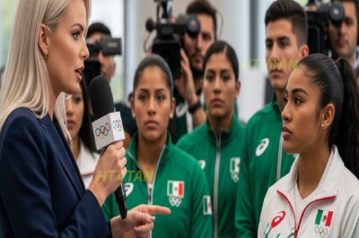 Reportera de CNN INSULTA a México… pero la atleta mexicana SORPRENDIÓ al mundo con su respuesta…