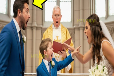 EL HIJO MUDO DEL MILONARIO HABLÓ EN EL ALTAR… Y LO QUE DIJO HIZO QUE SU PADRE CANCELARA LA BODA…