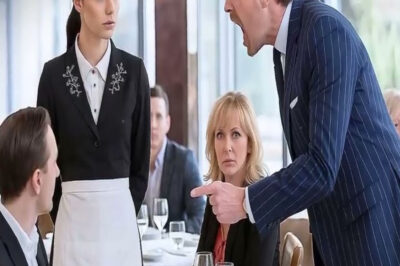 EL MILLONARIO GRITÓ A LA MESERA – PERO ELLA LE RESPONDIÓ ALGO QUE PARALIZÓ TODO EL RESTAURANTE