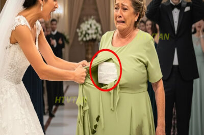 NOVIA MILLONARIA RASGÓ el VESTIDO de su SUEGRA en la BODA — la CARTA cosida DESTROZÓ al HIJO…