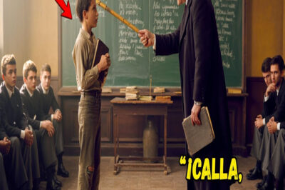 “¡CALLA, ANALFABETO!” — gritó el profesor… hasta que el niño escribió en 9 idiomas