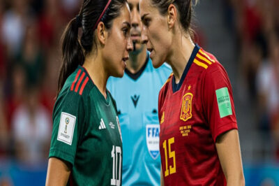México perdía sin chance… hasta que una joven mexicana dejó en silencio a toda España con ese penal