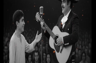 🔴Un joven solitario pide cantar una canción — Vicente Fernández le entrega TODO el escenario