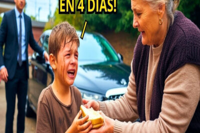 ¡Millonario Llega de Viaje y Encuentra a su Hijo Pidiendo Comida al Vecino! Lo que Descubre…