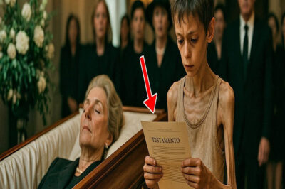 Millonaria PIDIÓ que un NIÑO DE LA CALLE leyera su TESTAMENTO en su funeral frente a sus HEREDEROS.