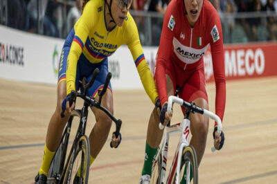 La ciclista colombiana la hizo caer a propósito… la mexicana se levantó por honra y con sangre en lo