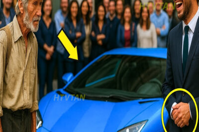 “¡TE DOY MI LAMBORGHINI SI LO ENCIENDES!” — EL MILLONARIO SE BURLÓ DEL VIEJO Y EL FINAL LO CALLÓ