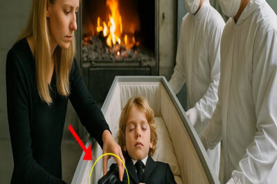 En la CREMACIÓN de su hijo de 9 años, madre ESCONDE cámara en el ataúd y GRABA algo moviéndose.