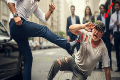 Hijo de MILLONARIO PATEÓ a un ANCIANO — sin saber que era su PADRE DISFRAZADO probando su CARÁCTER…