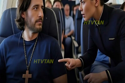 Una azafata humilló a Jonathan Roumie por su collar en primera clase y luego se arrepintió…