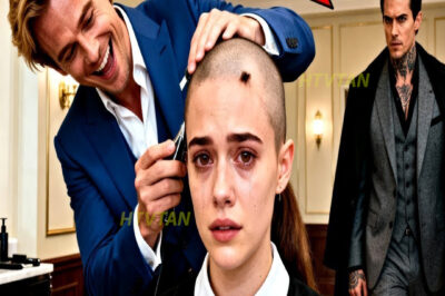 Le Afeitaron La Cabeza A Una Camarera Por Diversión — Hasta Que Entró Su Esposo, El Jefe De La Mafia…