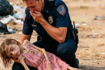 Policía encuentra a una niña en un terreno abandonado — un detalle lo hace llamar al 911 llorando…
