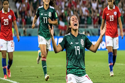 Chile ya celebraba el oro… y la joven mexicana los hizo llorar con ese tiro libre imposible