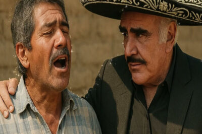 🔴Vicente Fernández conoce a un albañil que dice cantar mejor que él… lo que pasó conmovió a todos.