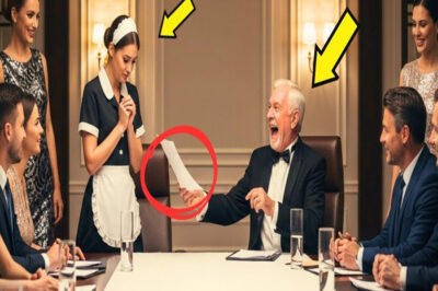 “¡TE HAGO CEO SI TRADUCES ESTO ANTE TODOS!” EL MILLONARIO SE RÍE PERO LA MUJER DE LIMPIEZA LO CALLÓ