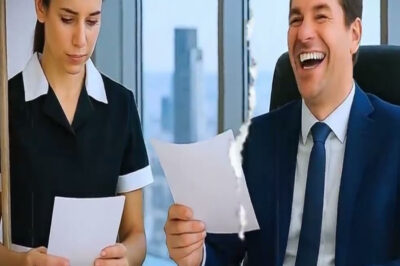 “TE DOY TODA MI PLATA SI TRADUCES ESTO” – EL MILLONARIO SE RÍE… PERO LA MUJER DE LIMPIEZA LO CALLÓ