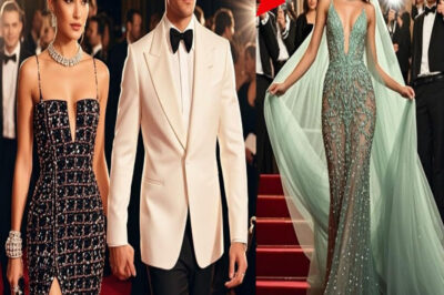 ÉL LLEVÓ A SU AMANTE A LA GALA… PERO SU ESPOSA ROBÓ TODA LA ATENCIÓN….