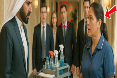 El jeque millonario hizo una pregunta en árabe… y la limpiadora respondió, sorprendiendo a todos