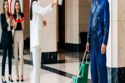 LA HIJA MIMADA DEL MILLONARIO HUMILLÓ AL LIMPIADOR… SIN SABER QUIÉN ERA EN REALIDAD