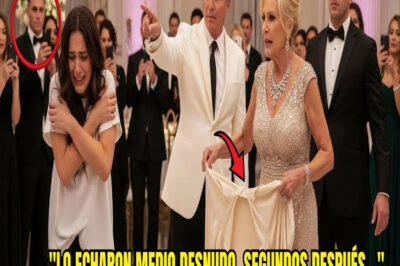 Sus suegros la desnudaron para humillarla—pero su padre millonario les dio una venganza inolvidable