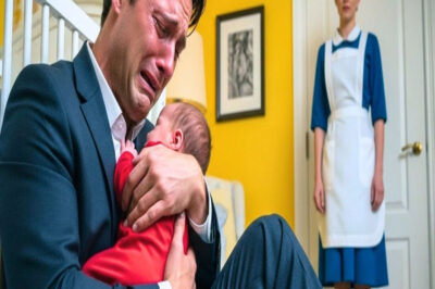 MILLONARIO VIUDO NO AGUANTABA MÁS… HASTA QUE LA NIÑERA SUSURRÓ UNA FRASE QUE NADIE ESPERABA