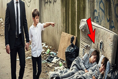 “¡PAPÁ, ESOS NIÑOS EN LA BASURA SON IGUALES A MÍ!” NIÑO IMPACTA A MILLONARIO