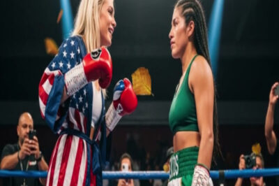 Campeona de box de EUA humilla a una joven mexicana antes del combate… pero cae en el primer round