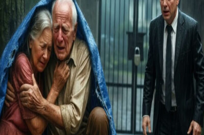 MILLONARIO LLEGA DE SORPRESA Y ENCUENTRA A SUS PADRES EN LA LLUVIA. LO QUE DESCUBRIÓ LO CAMBIÓ TODO.