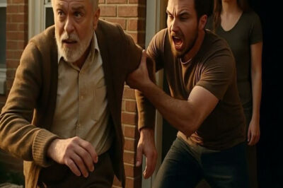 Mi Yerno me arrastró fuera de casa a la fuerza; tres días después, una visita lo dejó en shock.