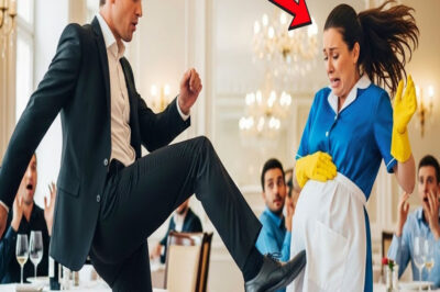 HIJO DEL MILLONARIO PATEÓ A UNA EMBARAZADA… SIN SABER QUIÉN ERA SU ESPOSO