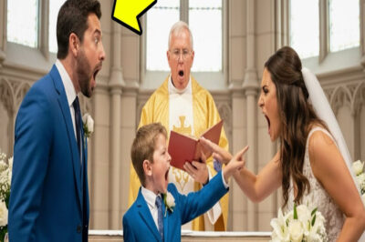 EL HIJO MUDO DEL MILONARIO HABLÓ EN EL ALTAR… Y LO QUE DIJO HIZO QUE SU PADRE CANCELARA LA BODA.