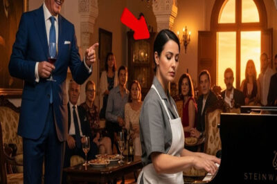 “¡SI TOCAS ESE PIANO, ME CASARÉ CONTIGO!”… SE BURLÓ EL MILLONARIO… LA LIMPIADORA TOCÓ COMO GENIO