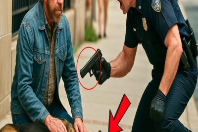 Un policía racista disparó al perro de Chuck Norris a sangre fría, pero se arrepiente para siempre