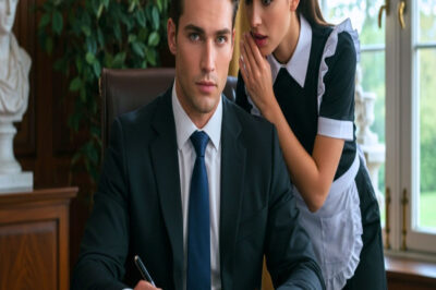 “No firmes esto” La mujer de limpieza susurró al millonario y lo que él hizo sorprendió a todos