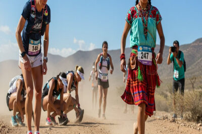 La extraordinaria rarámuri descalza que superó a las ultracampeonas en la Sierra Madre en 2017