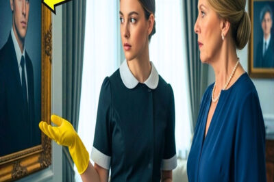 La nueva empleada pregunta:‘Señora, ¿por qué el padre de mi hija está en el retrato de su mansión?’”