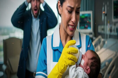 EL BEBÉ DEL MILLONARIO TENÍA 1 HORA DE VIDA… ¡LA EMPLEADA HIZO LO IMPOSIBLE!