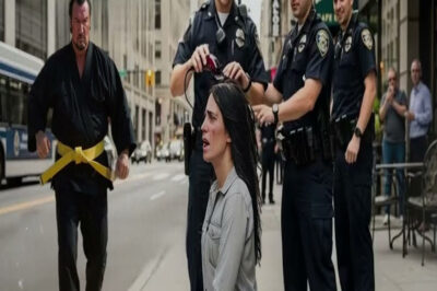 Policías racistas le RAPARON el cabello a la esposa de Steven Seagal y se arrepintieron para siempre