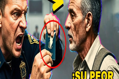 Policía ROMPE el pasaporte de un inmigrante… sin saber que era un DIPLOMÁTICO INTOCABLE