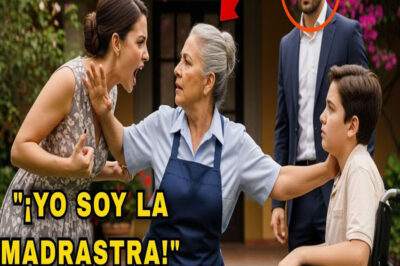 MILLONARIO DESCUBRE A SU SIRVIENTA PROTEGIENDO A SU HIJO LISIADO, Y QUEDA ESPANTADO AL VER LA VERDAD