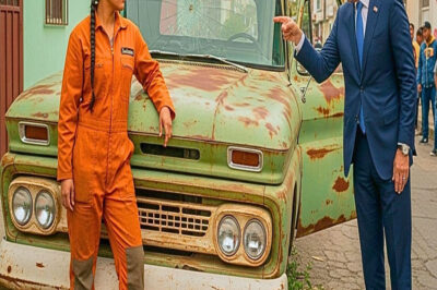 “¡ESA CAMIONETA NO VALE NI UN PESO!” — GRITÓ EL MILLONARIO… HASTA QUE LA MECÁNICA LA VOLVIÓ UNA JOYA