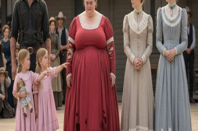 “¡Queremos a ELLA, papá!” — gritaron los gemelos, mientras el pueblo decía: “demasiado grande”.