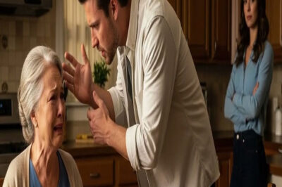 “¡Cállate, parásito!” Mi hijo me abofeteó 20 veces delante de todos. Al día siguiente, se arrepintió