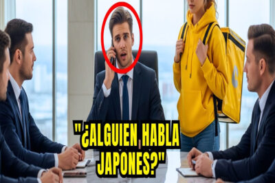 El CEO estaba desesperado sin un traductor, hasta que la repartidora habló 4 idiomas