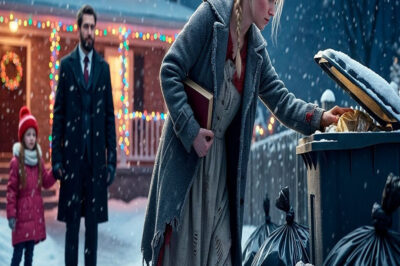 PADRE MILLONARIO VE A MUJER SIN HOGAR EN NOCHEBUENA—LO QUE DICE CAMBIA SU VIDA PARA SIEMPRE