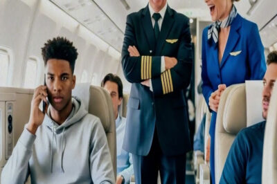 Piloto insulta a un adolescente negro durante el vuelo—hasta que descubren quién es realmente